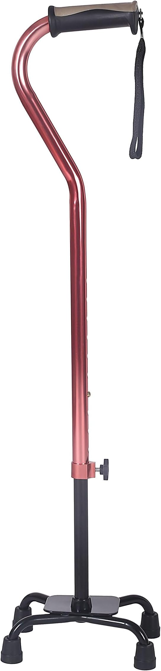 SUKONG 4 Points 4 Legs for Nursing Care, Lightweight, Freestanding, Nursing Cane, Extendable, Adjustable Length, Walking Assistance, Elderly, Rehabilitation, Women's, Men, Respect for the Aged Day - BeesActive Australia