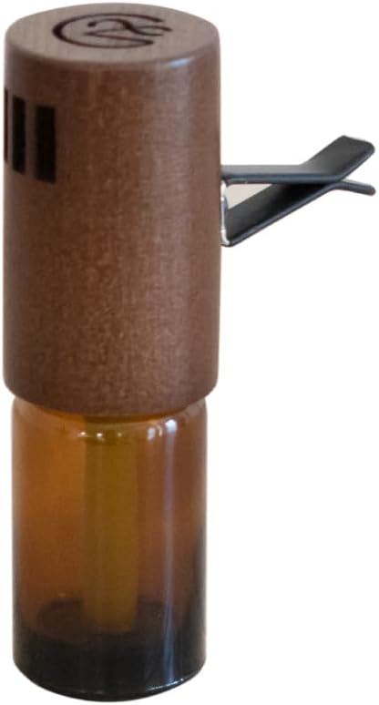 Thaleiaveil Sari Bell Aroma Diffuser, Car Diffuser, Air Conditioner Vent Clip Type, Wood Grain, Brown -  Australia