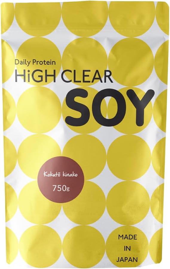 [Using American soy] High Clear Soy Protein Stevia Brown Sugar Soybean Flavor 750g Approximately 30 servings Vitamins Minerals - BeesActive Australia