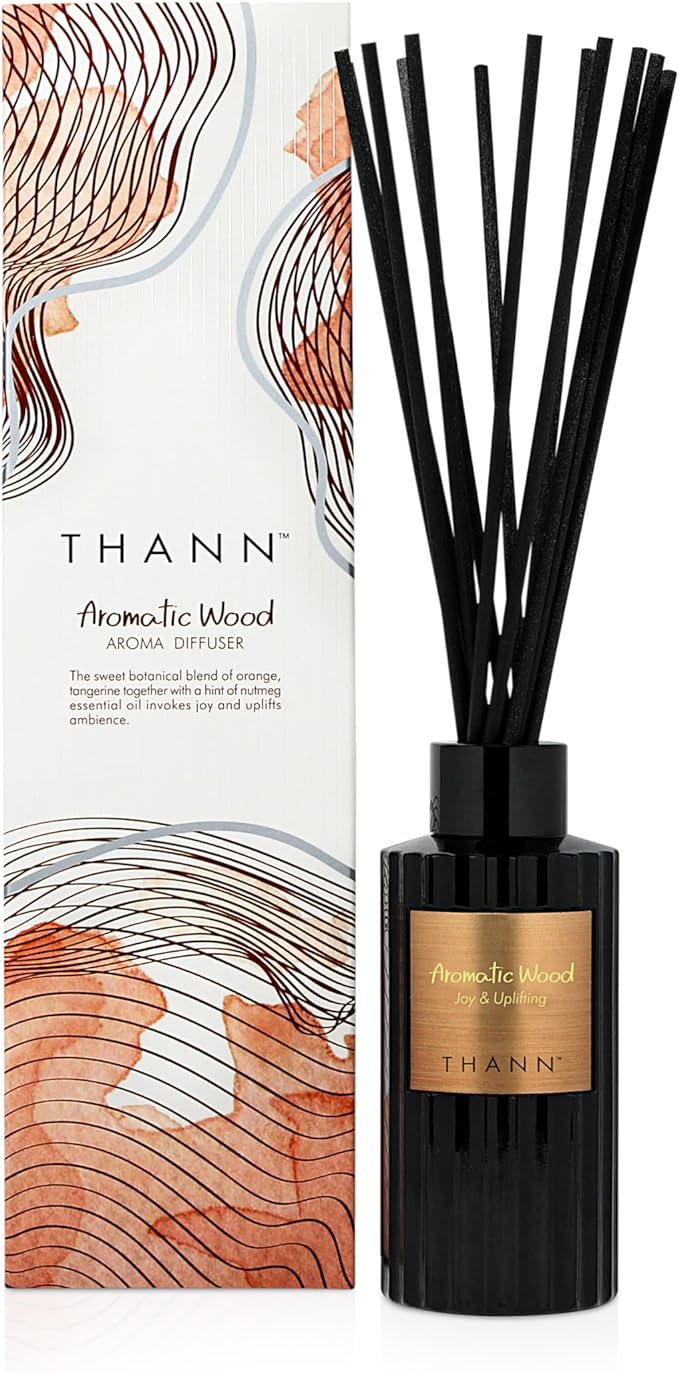 THANN Aroma Diffuser AW (Aromatic Wood), 5.1 fl oz (150 ml), Citrus - BeesActive Australia