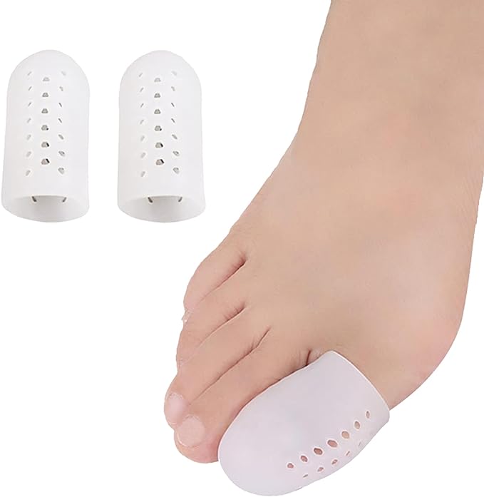 Toe Cap Protector Toe Impact Gel Toe Big Toe Cap Toenail Protection Cap (Set of 2) - BeesActive Australia