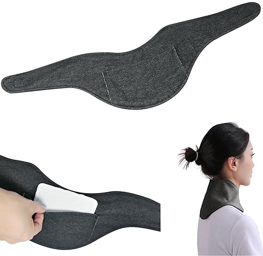 Dark Gray Neck Supporter with Cairo Pocket, Cold Protection, Neck Pad -  Australia