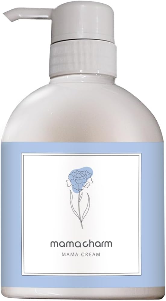 mamacharm Takeuchi Pharmaceutical Mom Cream, 17.6 oz (500 g), Faint Incense Type, Citrus Aroma Scent, Moisturizing Cream, Additive-free, Organic Oil, Maternity Body Cream, Moisturizing Cream, Baby - BeesActive Australia