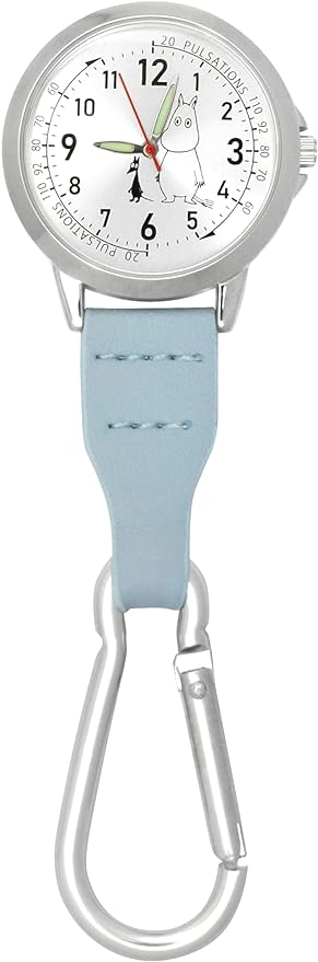 Moomin ST-TSM0011 Watch with Carabiner (Luminous Hand) Sax Blue -  Australia