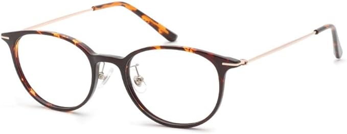 PINTGLASSES Reading Glasses, Senior Glasses, Tortoiseshell, Moderate (Progressive design with power of 1 reading glasses: +0.60D to +2.50D) Comes with special case and glasses wipe, Manufacturer Remanufactured Product PG-2180-TO - BeesActive Australia