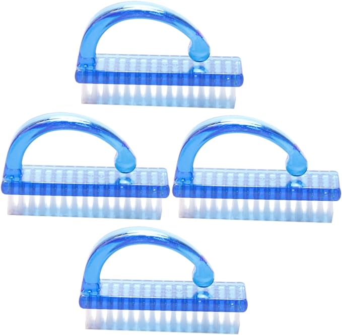 UKCOCO 4pcs Manicure Tools,Manicure Brush,Nail Cleaning Tools,Manicure Dust Brush,Nail Cleaning Brush,Nail Brush Stiff Bristles Fingernail Brush,Nail Scrub Brush,Nail Scrub Brush,Nail Cleaning Tool - BeesActive Australia