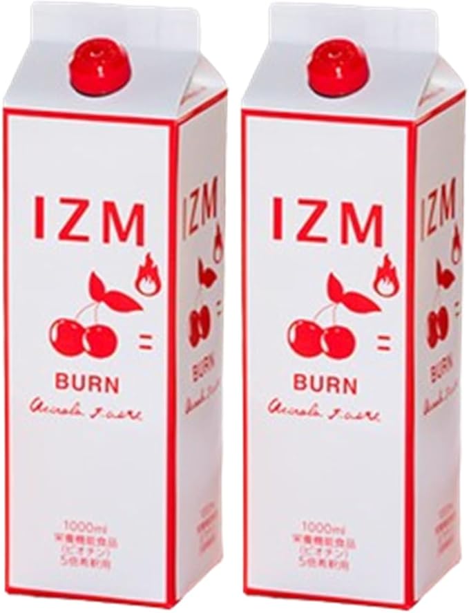 (Set of 2) IZM Enzyme Drink BURN ACEROLA TASTE 1000ml - BeesActive Australia