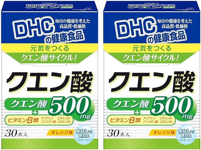 DHC Citric Acid 2.2g x 30 pieces x2 box set (60 pieces) - BeesActive Australia