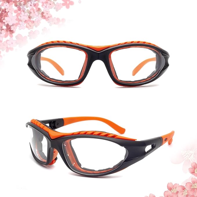 [Soarea] Hay Fever Glasses, Fluffy Glasses, Anti-Fog Hay Fever, Fashionable Pollen Prevention, Blue Light Cut, Pollen Prevention Glasses, For Pollen Prevention, Glasses, Women's, Men's, Surrounds, - BeesActive Australia