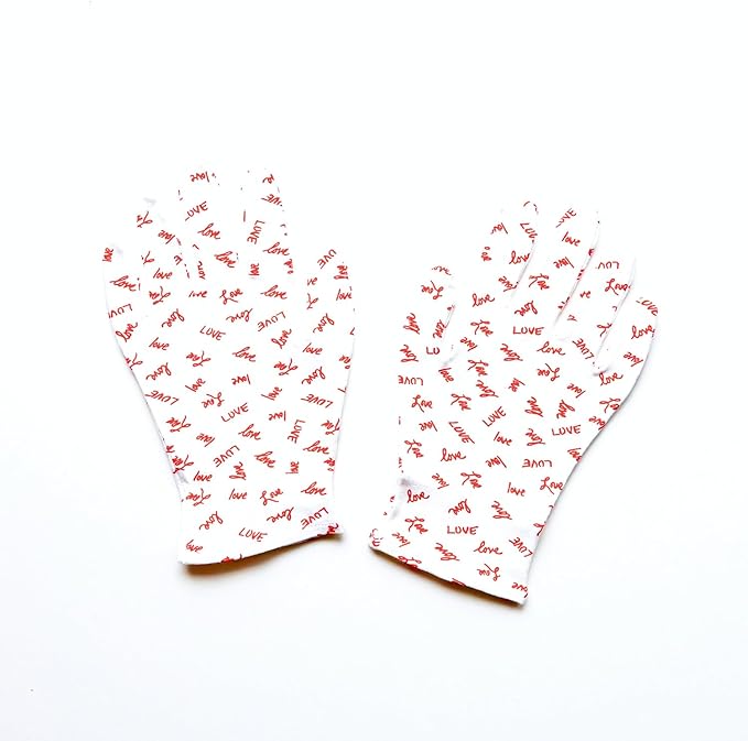 Moisture Gloves LOVE [moisuture jamzz company] Made in the USA Hand Care (S) - BeesActive Australia