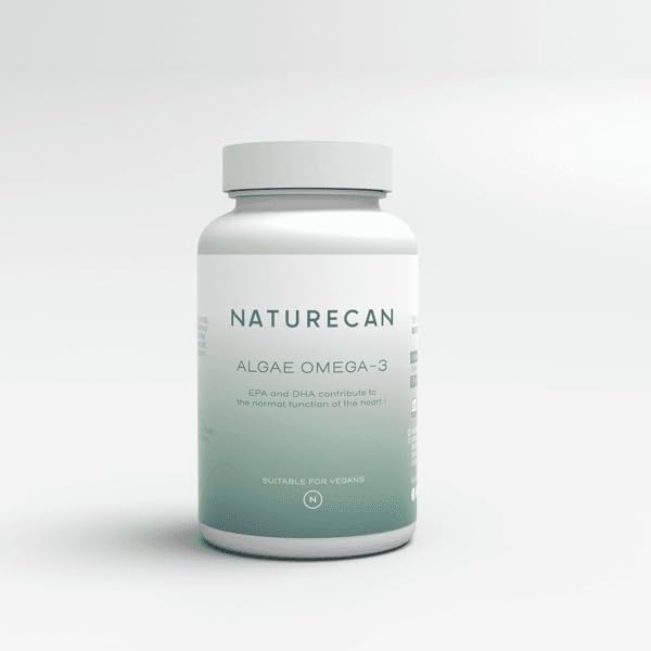 Naturecan Algae Omega 3 60 tablets (30 servings) Supplement Algae-derived oil containing Life's® OMEGA - BeesActive Australia