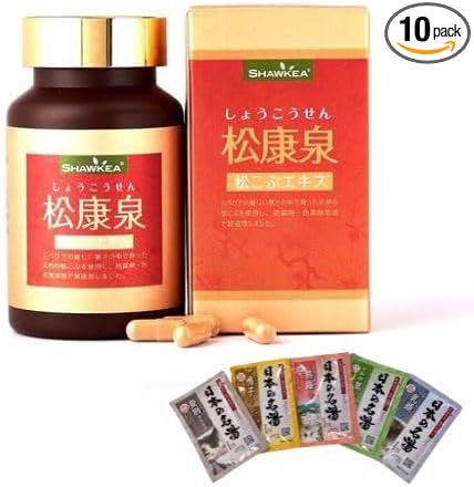 Matsukosen 100 tablets, 5 bags of bath salts, set with bonus, Shokosen, Shokosen, Matsubushi Pinecia oil, polyphenol, Pycnogenol [Tokujun] Fertility supplement - BeesActive Australia