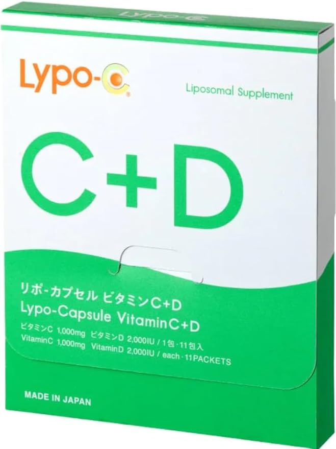 Lipocapsule Vitamin C+D 30 capsules Liposome - BeesActive Australia
