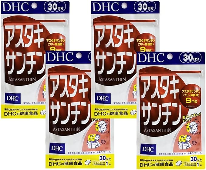 DHC Astaxanthin 30 days supply 4 pieces set - BeesActive Australia