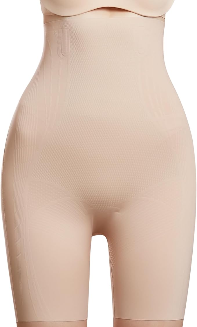 Shiyani Shapewear High Waisted Neck Makeup Pelvic Postpartum Girdle Seamless Body Lift Wear for All Seasons - BeesActive Australia