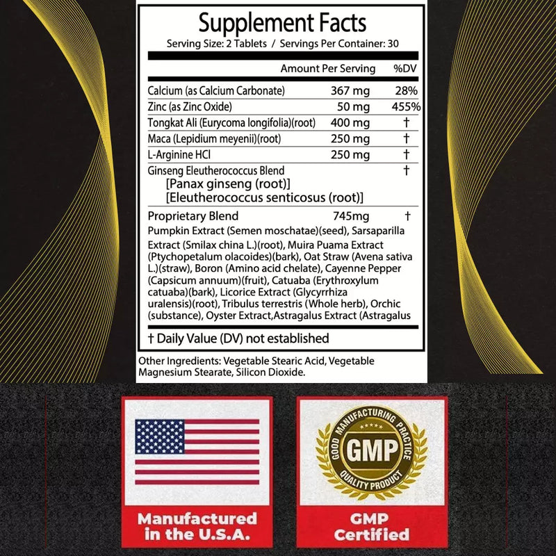 Testotin Male Enhancement Matrix 60 Capsules - Formulated with Saw Palmetto -SUPPLEMENT PARADISE - BeesActive Australia