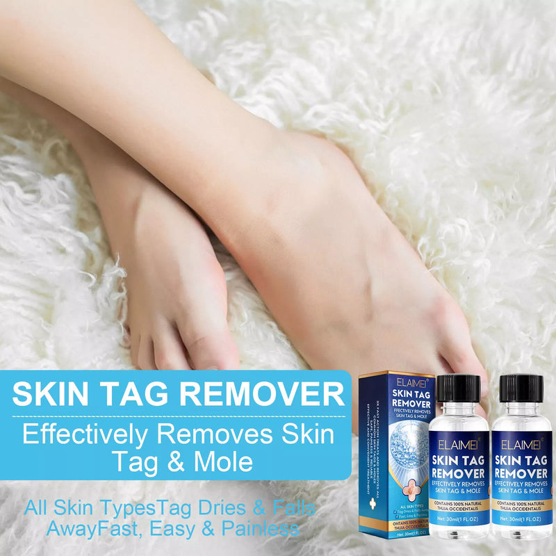 Skin Tag Removal,Mole and Wart Remover,Plantar Wart Remover,Skin Tag Remover Liquid,Suitable for Face and Body 20ML - BeesActive Australia