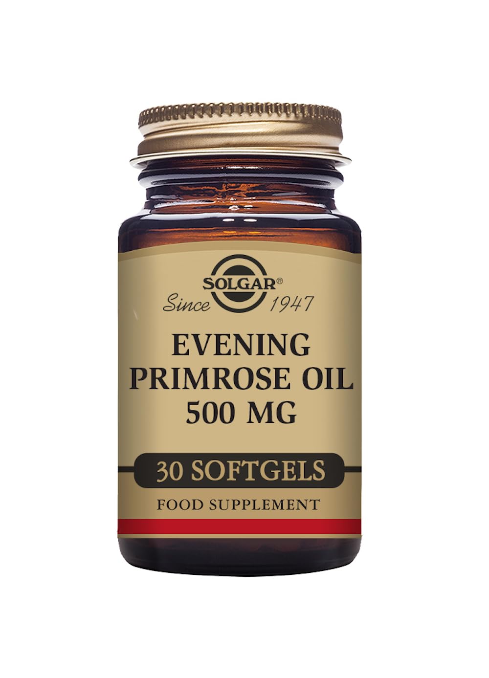 Solgar Evening Primrose Oil 500 mg Softgels - Pack of 30 - With Omega-6 and GLA - Easy to Swallow - Gluten Free - BeesActive Australia