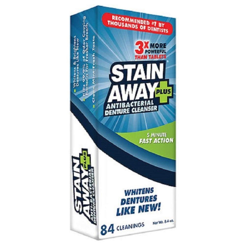 Stain-Away I00028111 Plus Denture Cleanser, 8.1 oz - BeesActive Australia