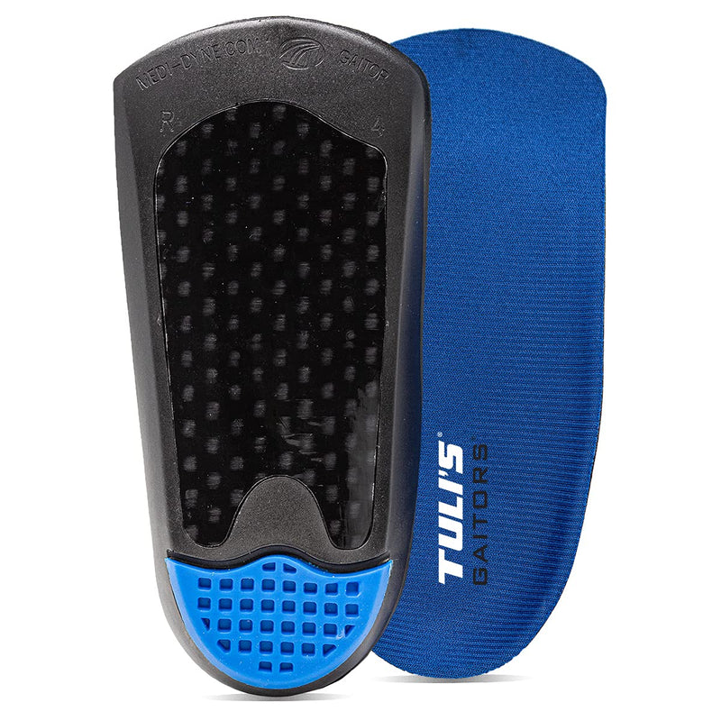 Tuli's Gaitors 3/4 Length Arch Supports - Light Weight & Shock Absorbing Insoles Large (UK 7.5-9.5) - BeesActive Australia