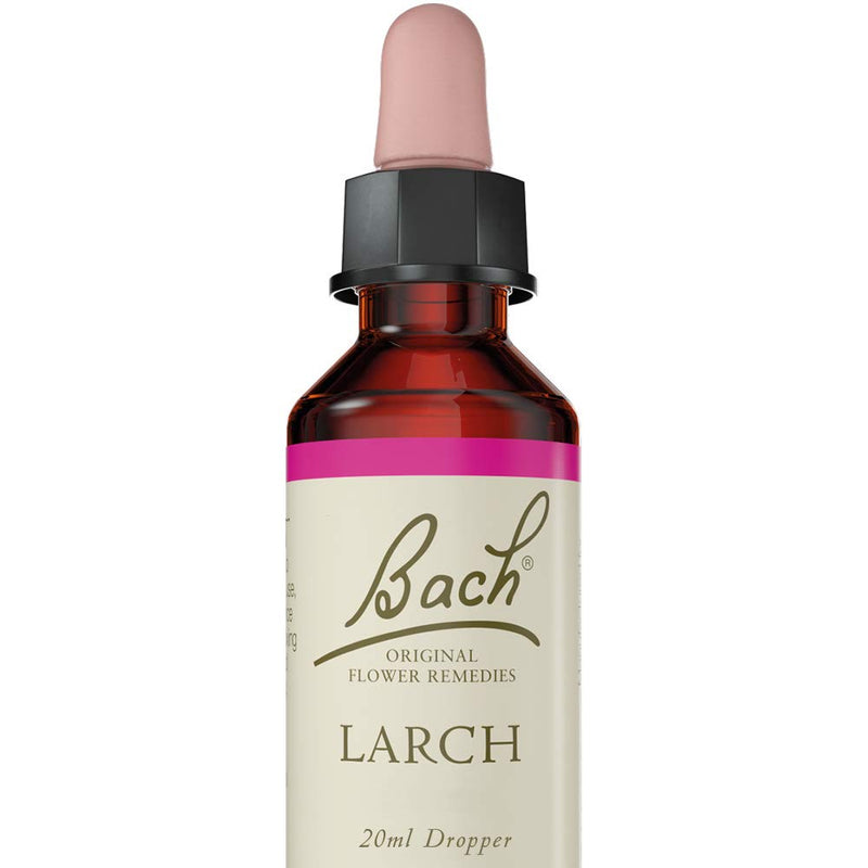 Bach Original Flower Remedies, Larch, Vegan Formula, Support Emotional Wellbeing, 1 Dropper Bottle x 20 ml, Natural Remedy - BeesActive Australia
