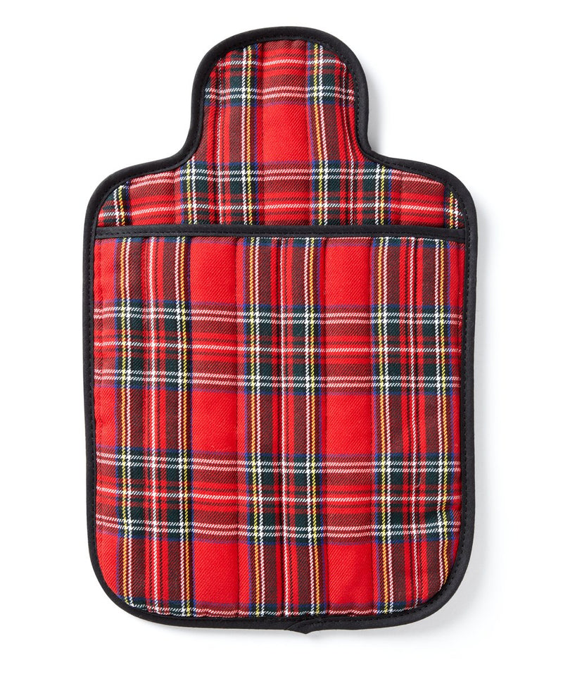 Hotties Microhottie Microwave Hot Water Bottle - Quilted Royal Stewart Tartan - Red - BeesActive Australia