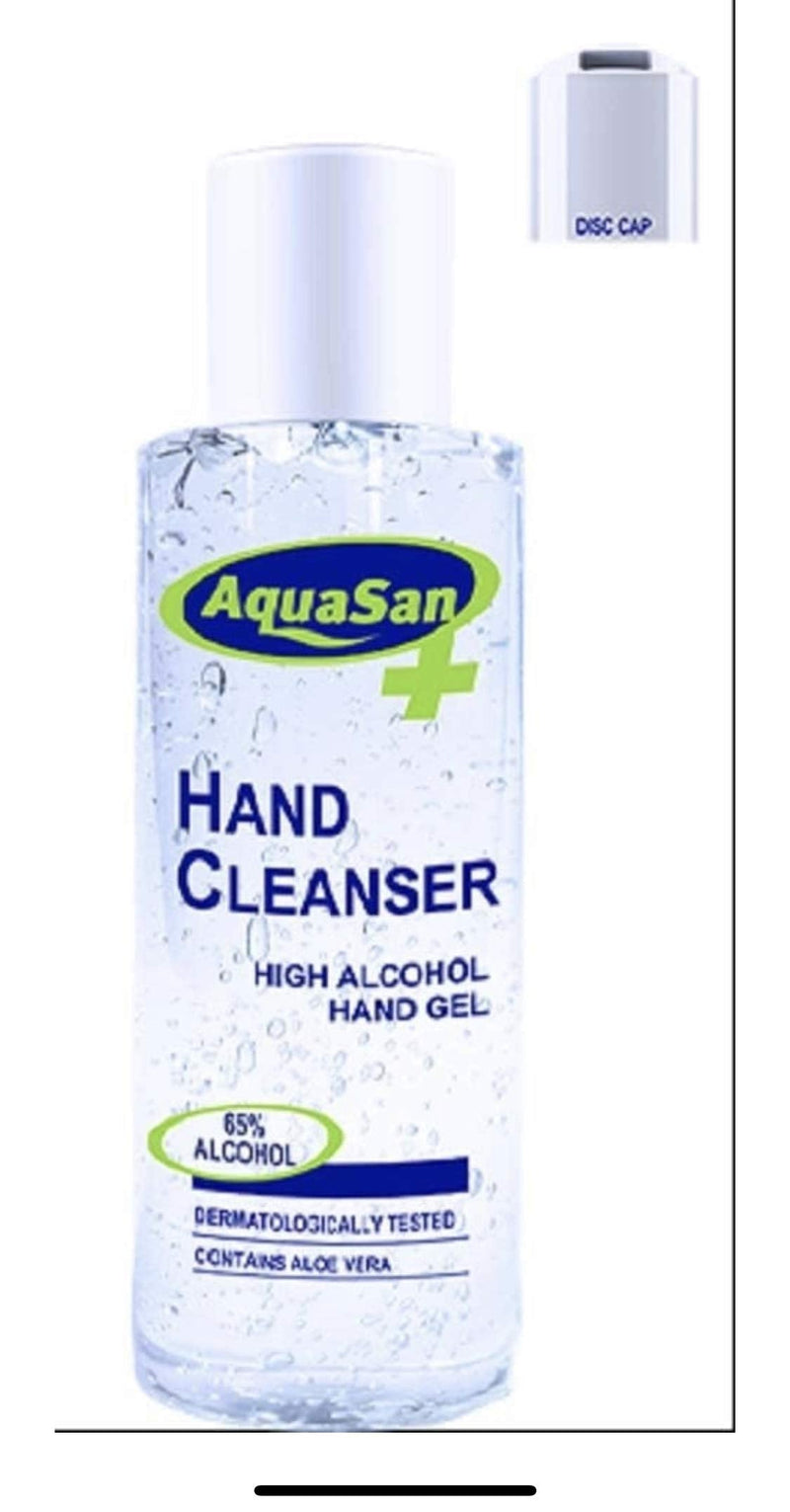 Malibu Sun Aquasan Anti Bacterial Hand Cleanser Sanitiser Alcohol Gel, 200 ml 2688 - BeesActive Australia