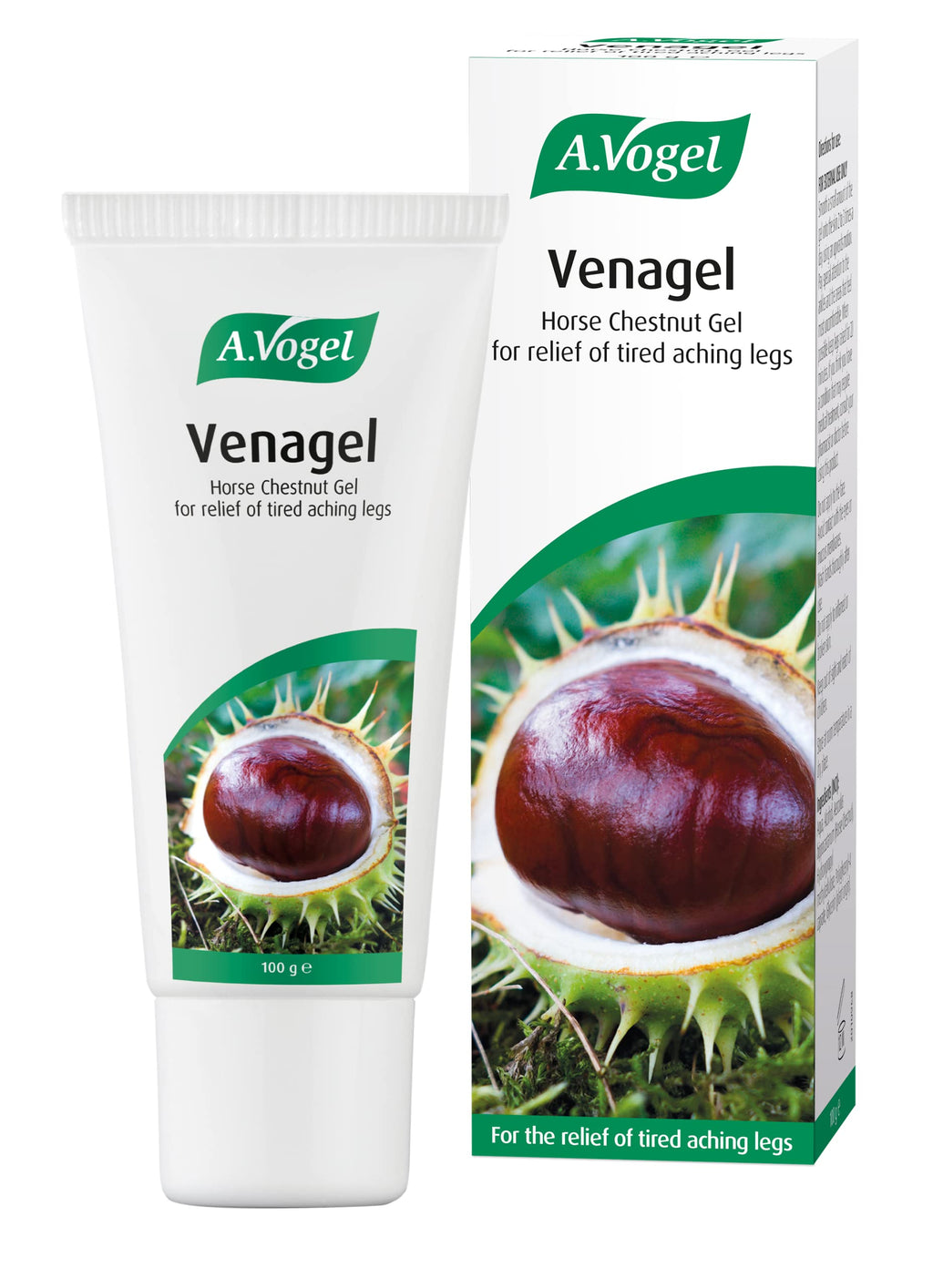 A.Vogel Venagel Horse Chestnut Gel | for The Relief of Tired, Aching Legs | 100ml - BeesActive Australia