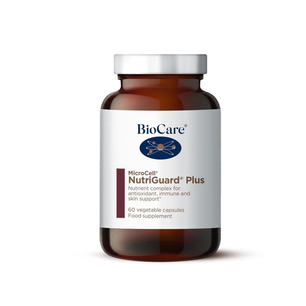 BioCare MicroCell NutriGuard Plus (Antioxidant) | with Vitamins A, C, E, Zinc & Selenium - 60 Capsules, 60 Days� Supply - BeesActive Australia