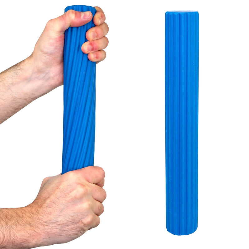 Cando 10-1514 Hand exerciser - finger strengthener Flexible exercise stick, training stick, blue (strong) - BeesActive Australia