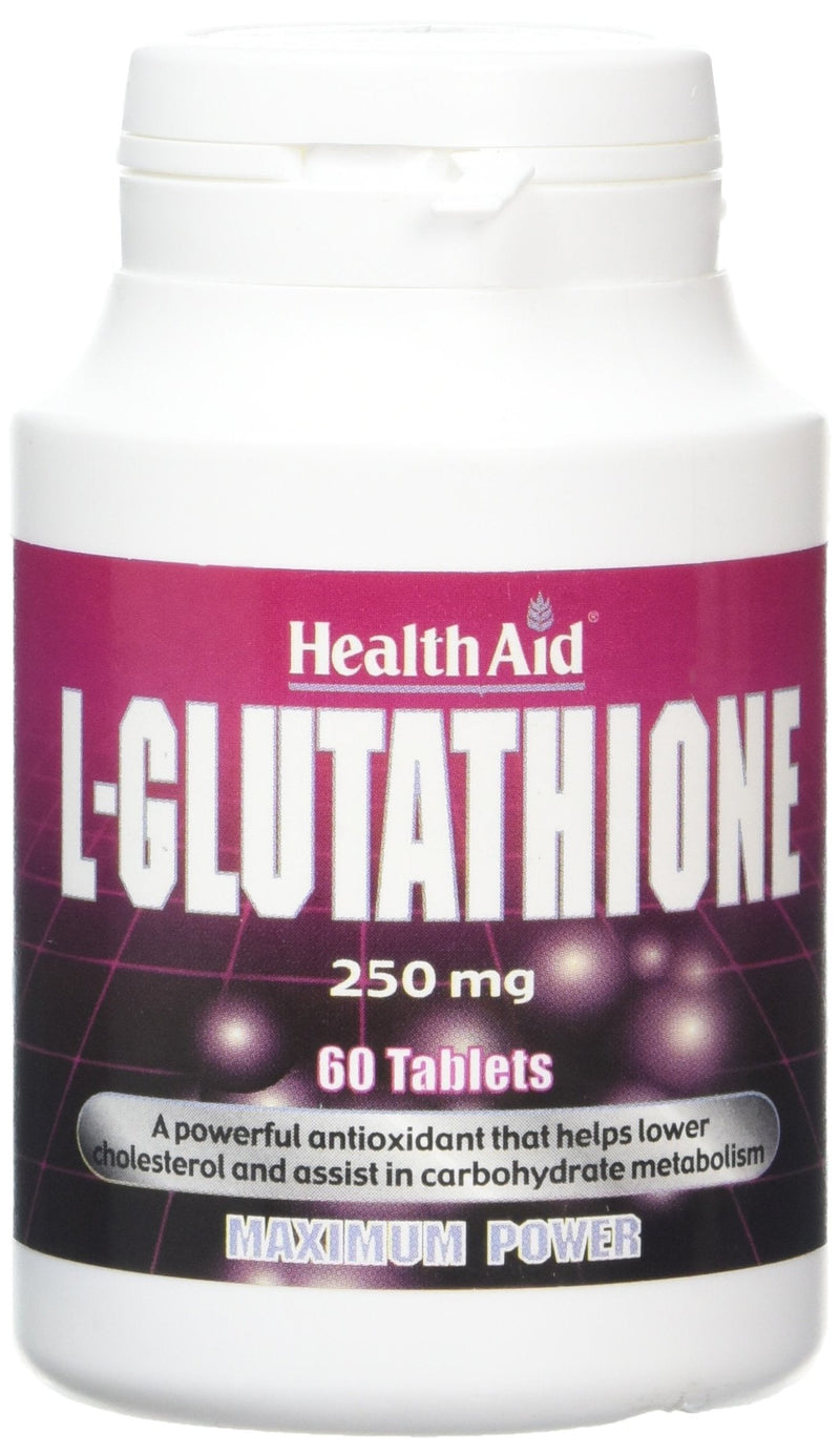HealthAid L-Glutathione 250mg - 60 Tablets - BeesActive Australia