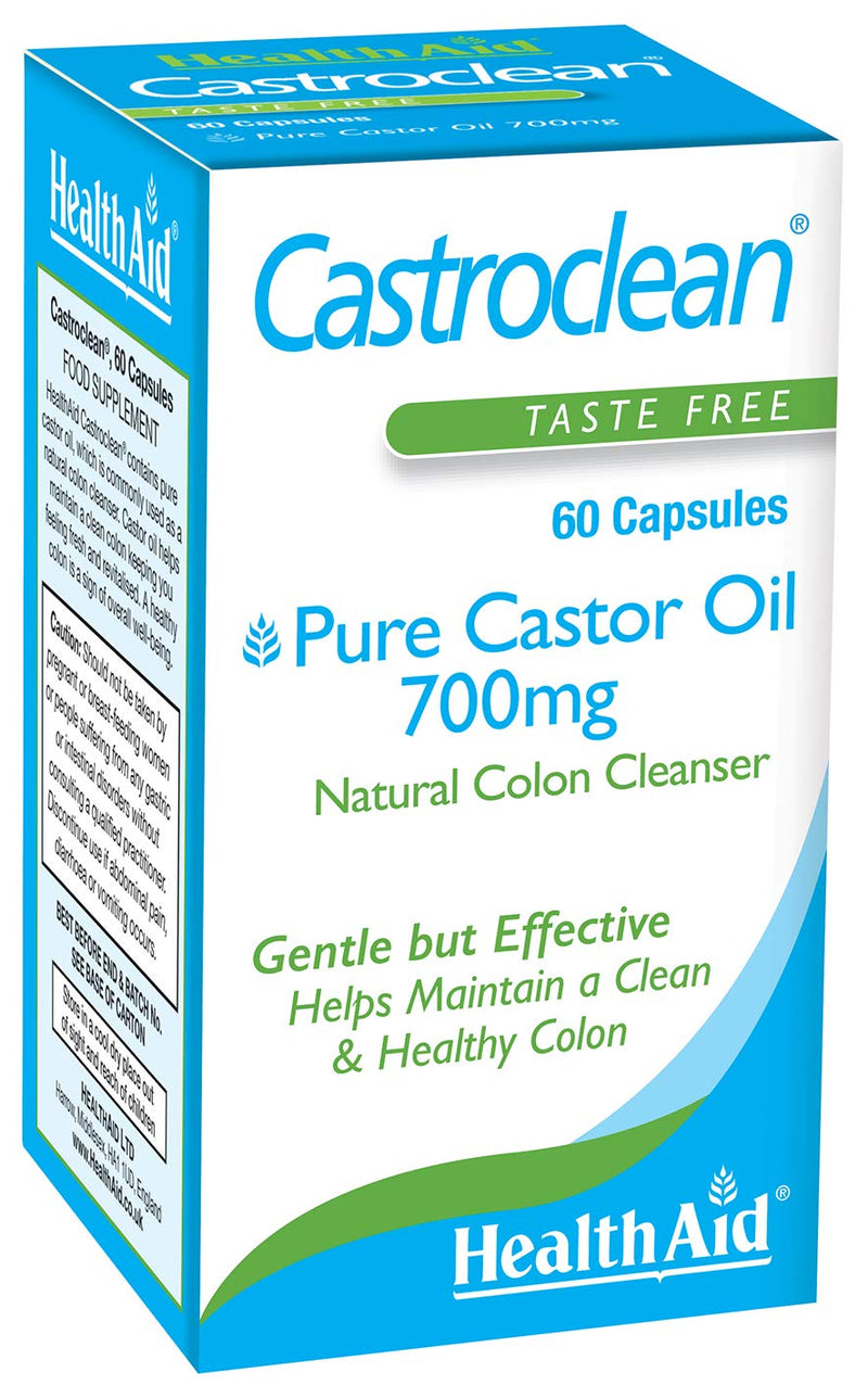HealthAid Castroclean - 60 Capsules - BeesActive Australia