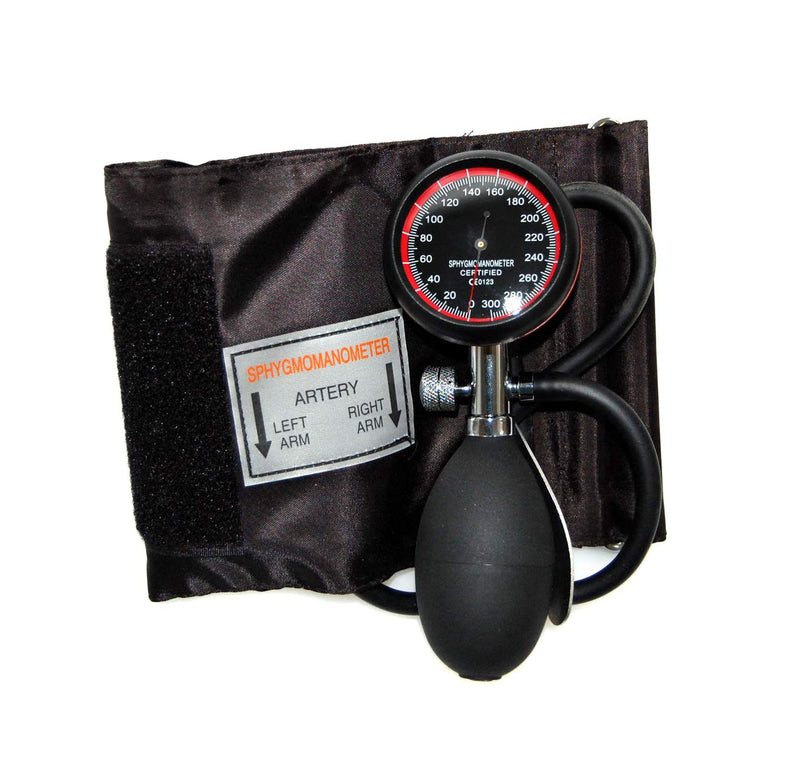 Valuemed Aneroid Palm Sphygmomanometer Clinical Sphyg Adult Cuff Pro CE & FDA Approved - BeesActive Australia