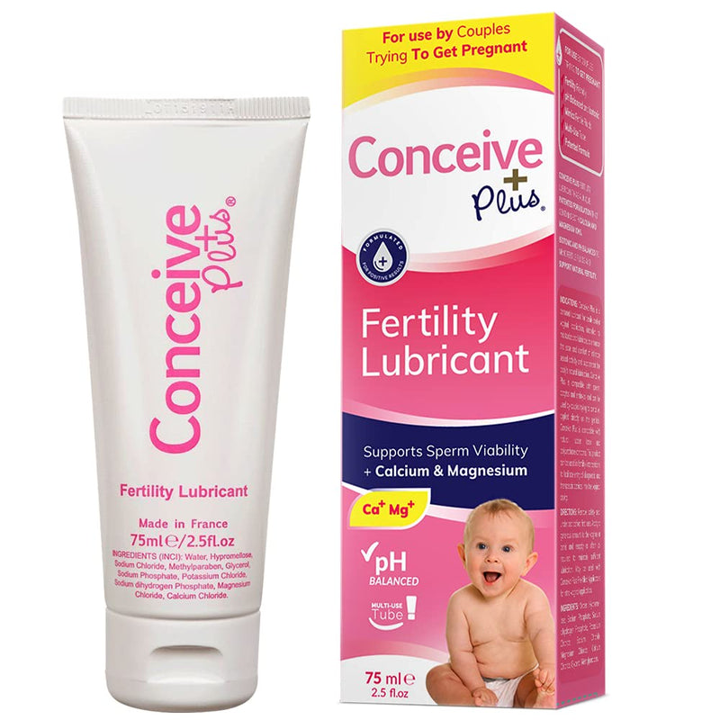 Conceive Plus Fertility Lubricant Gel, a lubricant sex gel for couples 75 ml with Calcium and Magnesium - BeesActive Australia