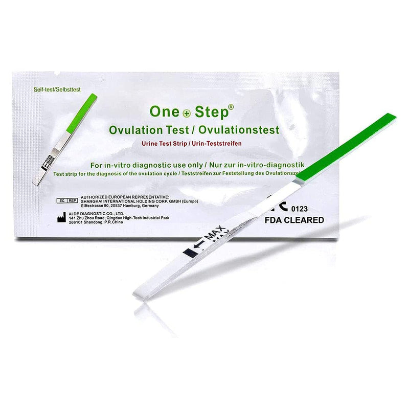 60 x One Step Ovulation Strips 20miu/ml Test Kit Sensitive Fertility Predictor Testing Sticks (Wide Width) - BeesActive Australia