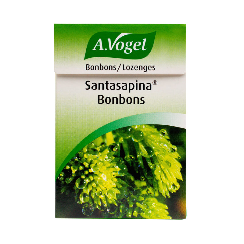 A.Vogel Santasapina Lozenges | Spruce Shoot Extract | Fruit Juice Concentrate | Honey | Suitable for Vegetarians | 30g - BeesActive Australia