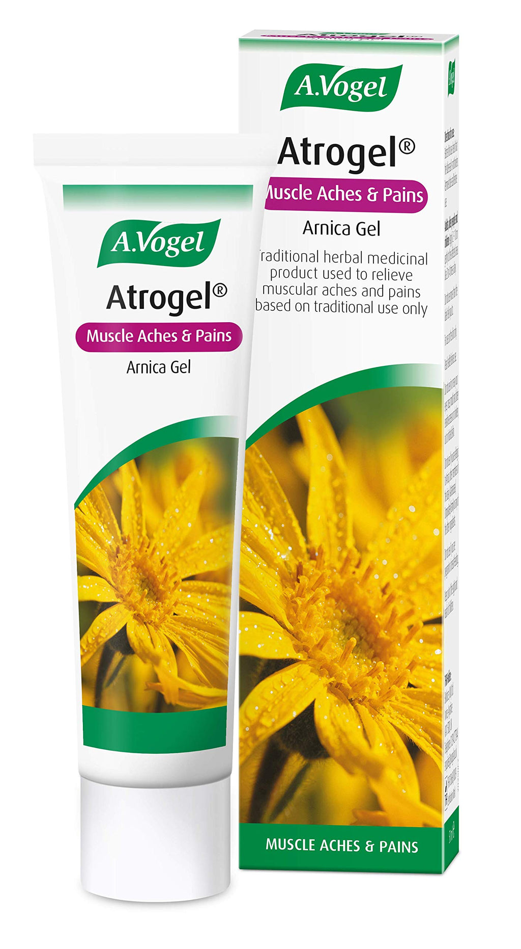 A.Vogel Atrogel Arnica Gel | Muscle Pain Relief Gel | Arnica Gel for Bruising | 50ml 50 ml (Pack of 1) - BeesActive Australia