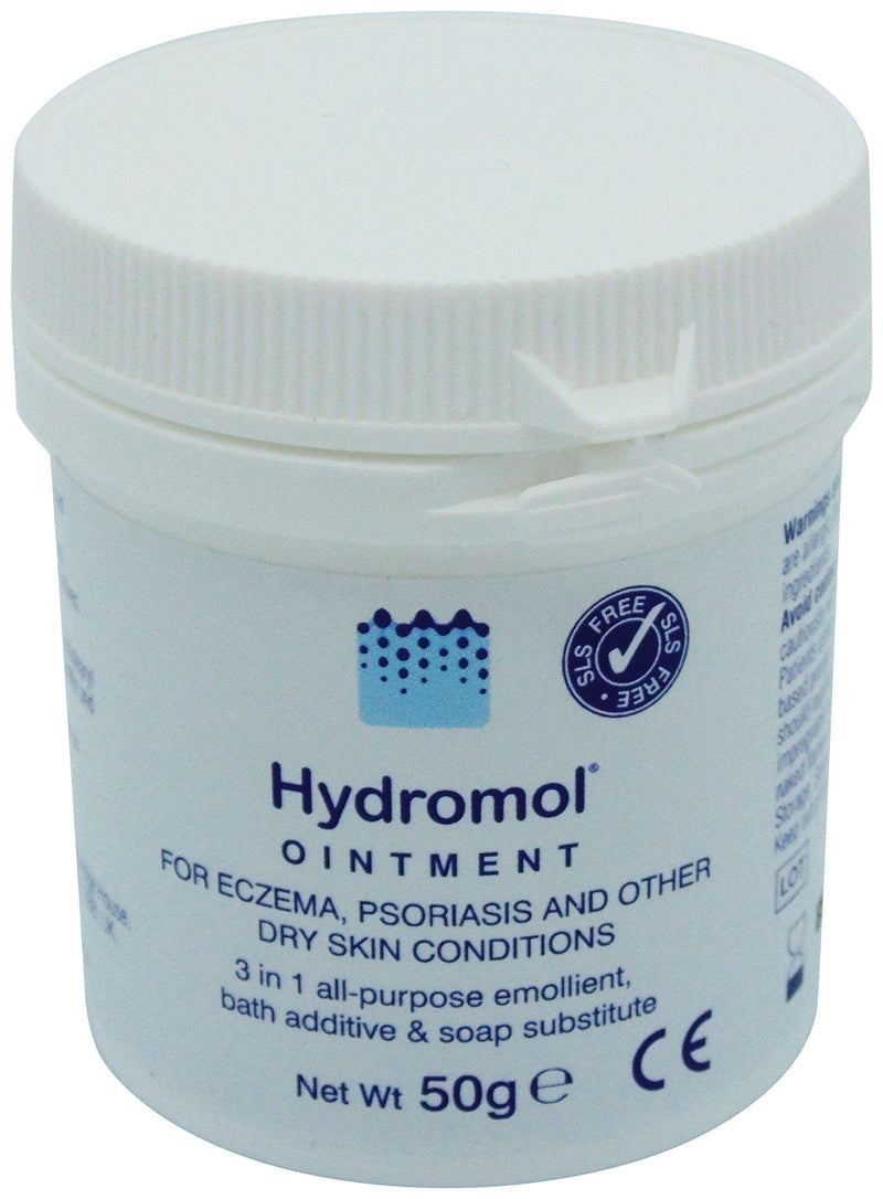 Hydromol Ointment, 50g, for The Management of Dermatitis, Eczema, Psoriasis and Other Dry Skin Conditions - BeesActive Australia