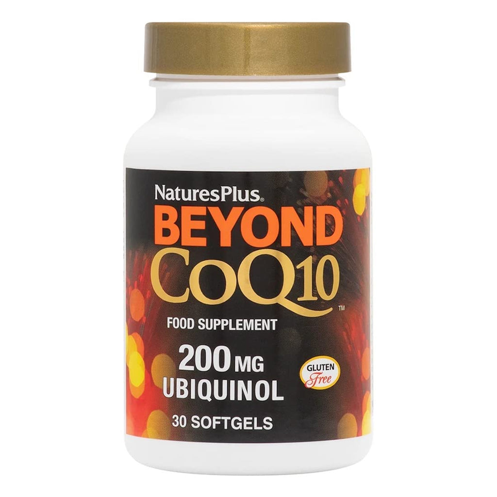 NaturesPlus Beyond CoQ10 200mg Ubiquinol - High Strength, Active Form Coenzyme Q10 Supplement - Fast Acting, Easy to Absorb, Convenient One a Day - 30 Softgel Capsules 30 Count (Pack of 1) - BeesActive Australia
