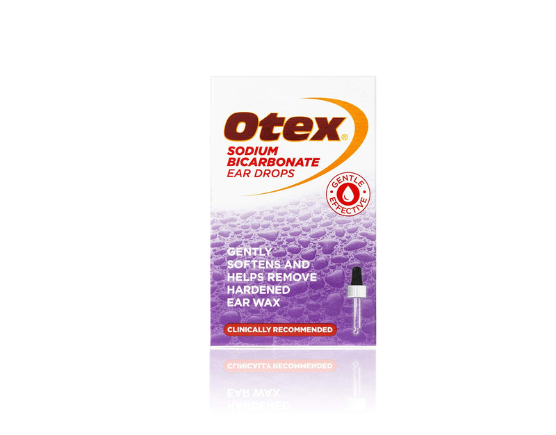 Otex Sodium Bicarbonate Drops for Effective, Gentle Removal of Excessive, Hardened Ear Wax, 10ml - BeesActive Australia