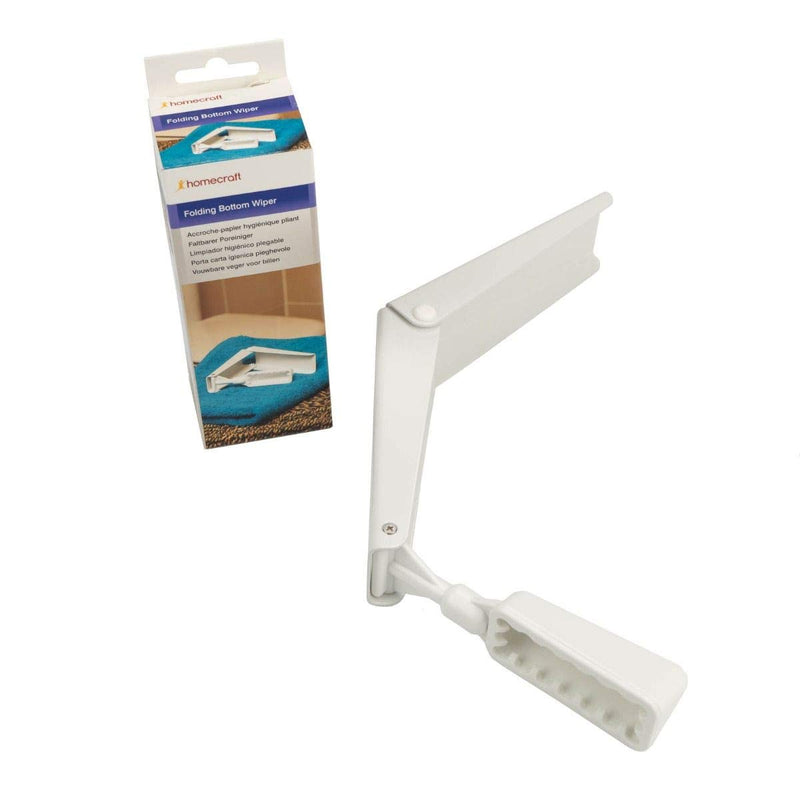 Sammons Preston Toilet Roll Holder, Foldable Bathroom Mobility Aid, Light Weight Paper Holder, 10 Inches Folding Toilet Aid Single - BeesActive Australia