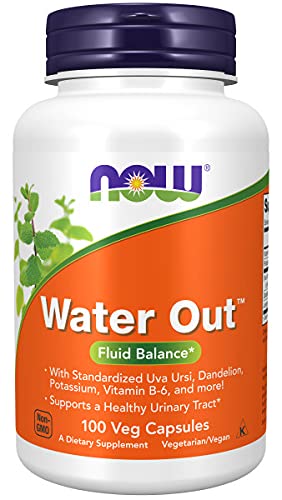 Now Foods, Water Out, 100 Vegan Capsules, Lab-Tested, Vitamin B6, Minerals, Vegetable, Gluten Free, Soy Free, Vegetarian - BeesActive Australia