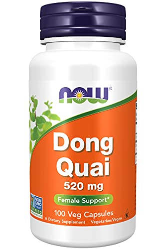 Now Foods, Dong Quai, 520mg, 100 Vegan Capsules, Lab-Tested, Vegetable, Gluten Free, Soy Free, Vegetarian - BeesActive Australia