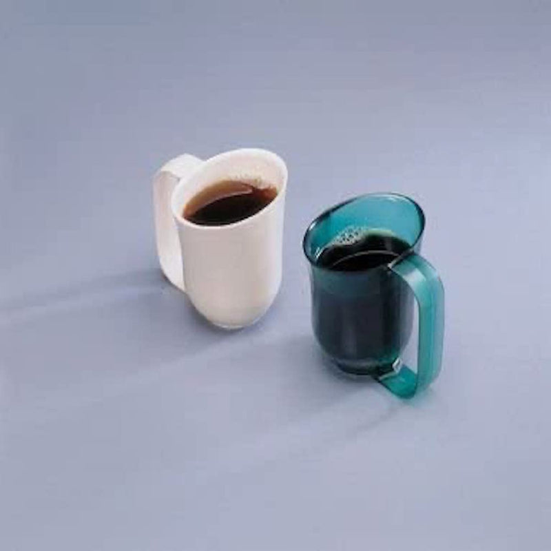 Patterson Medical Easy Grip Dysphagia Mug, Elderly and Disability Aid, Latex Free Green Mug - BeesActive Australia