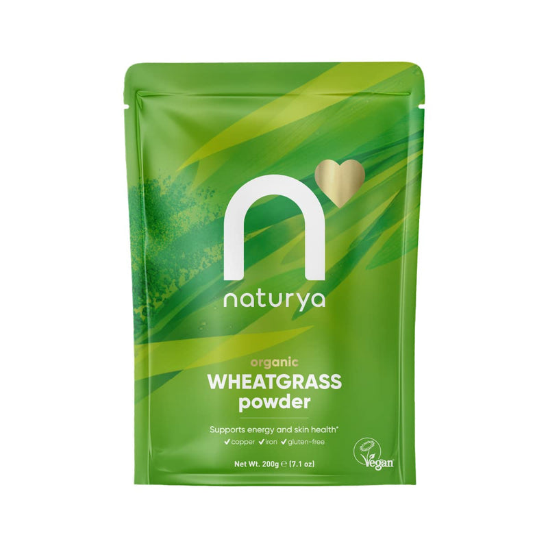 Naturya Organic Wheatgrass Powder, 200g - BeesActive Australia