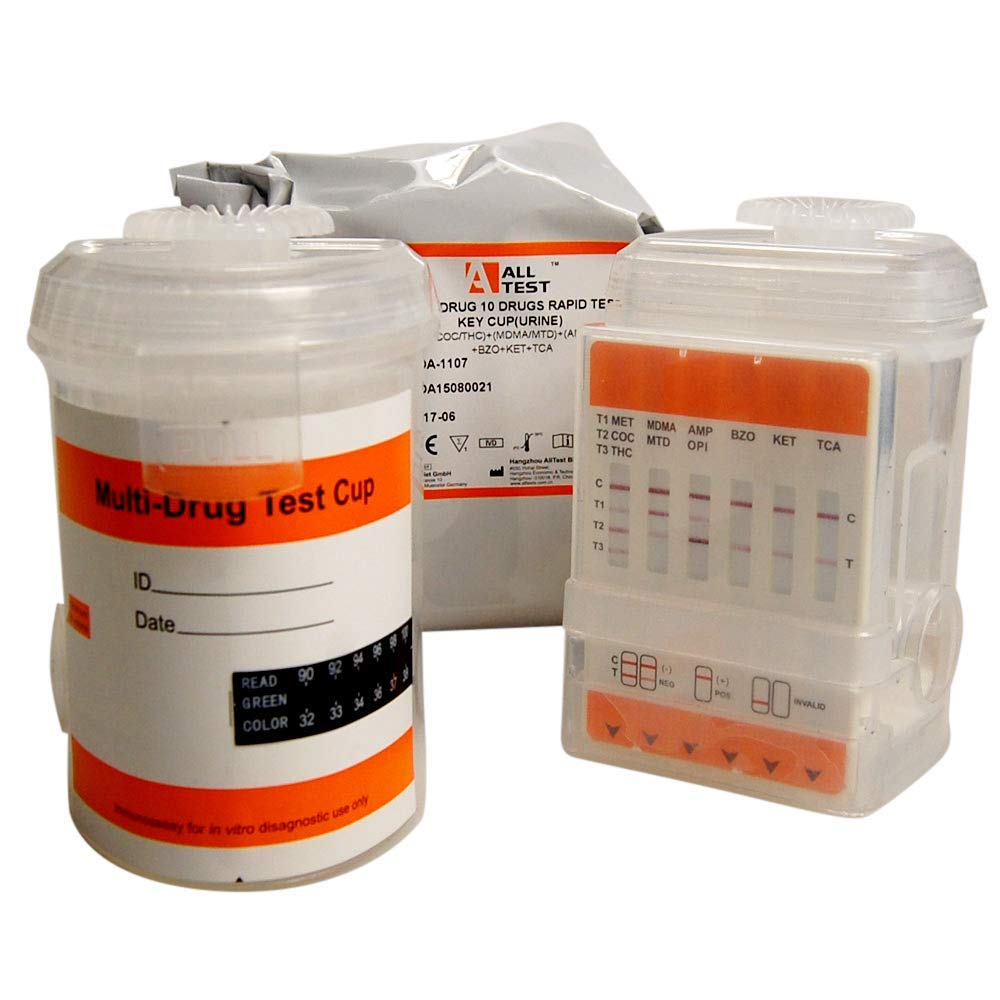 UKDrugTesting E-Z 10 Drugs of Abuse Urine Drug Test Cup: 10 Drug Integrated Drug Test Cup - BeesActive Australia