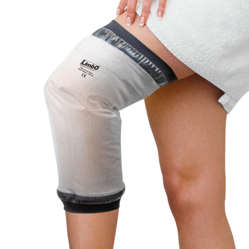 LimbO Waterproof Protectors Dressing Cover for Shower, Adult Knee M86, 39 to 54 cm Above Knee Circumference - BeesActive Australia
