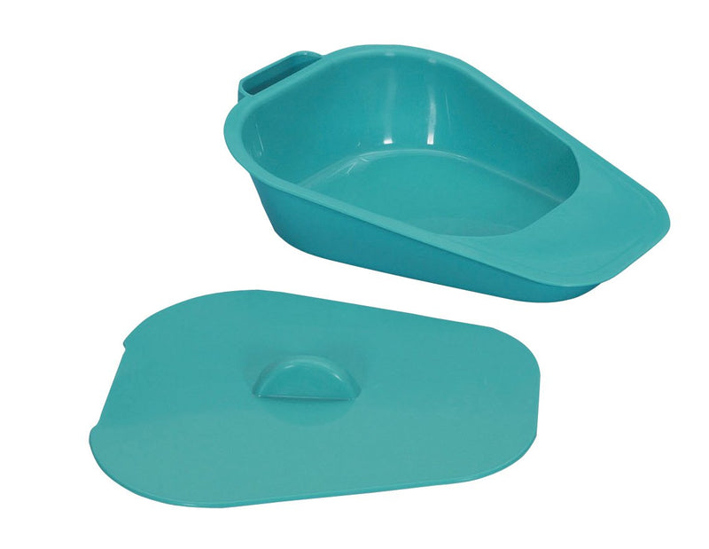 Performance Health Selina Slipper Bed Pan, Commode Pan for Elderly, Handicapped and Disabled, Lightweight Teal Colour - BeesActive Australia