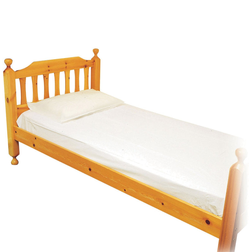 Homecraft PVC Single Waterproof Mattress Protector, Clear and Fitted Elasticated Incontinence Protection Mattress, Sheet Securely Fits To Bed, For Children & Adults (Eligible for VAT relief in the UK) - BeesActive Australia