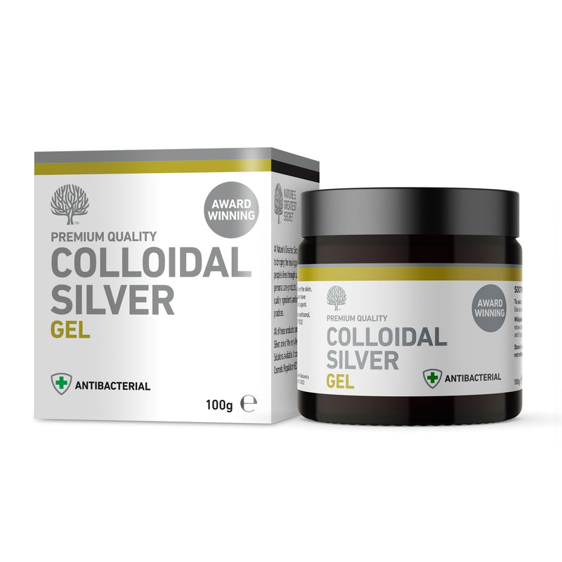 Nature's Greatest Secret Antibacterial Multi-Purpose Gel with 98% Premium Quality Colloidal Silver 100g (packaging may vary) Coconut 100 ml (Pack of 1) - BeesActive Australia